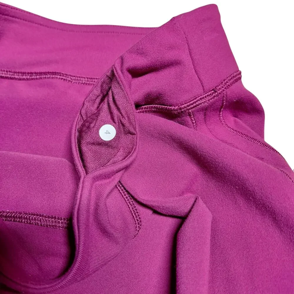 Lululemon City Skirt regal plum magenta size 4 luon athletic pencil mini skirt